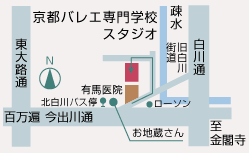 北白川地図